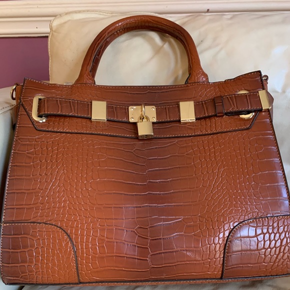 Light Brown Laptop bag - Picture 2 of 3